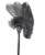 16-In. Oscillating Stand Fan, Black Perspective: left