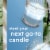 Glade Scented Candle Jar, Intriguing Moonlit Walk & Wandering Stream 2 in 1 Scent, 3.4 oz, 2 Pack Perspective: left