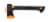 Fiskars Hatchet - Black Perspective: left