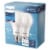 Phillips 13.5-Watt (100-Watt) A19 LED - Daylight (5000K) light bulb Perspective: left