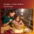 Philips 3.5-Watt (25-Watt) T10 Vintage LED Light Bulb - Amber Light (2000K) Perspective: left