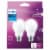 Philips 5-Watt (40-Watt) A19 LED Dimmable Flicker Free Light Bulb - Daylight (5000K) Perspective: left