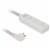 iLive 3-Outlet Fabric Power Cord - White Perspective: left