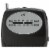 GPX R116B Compact Radio Perspective: left