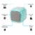 iLive Cush Air Bluetooth Waterproof Speaker - Turquoise Perspective: left
