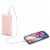 iLive Portable Power Bank - Pink Perspective: left