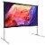 GPX PJS909 Indoor/Outdoor Projection Screen Perspective: left