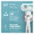 Gillette Venus Deluxe Smooth Sensitive Women's 5-Blade Razors Handle and Refill Cartridges Perspective: left