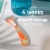 Gillette Venus Blossom Women's 5-Blade Design Edition Disposable Razors Perspective: left