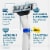 Gillette Mach3 3D Men's Razors Handle and Blade Refill Cartridges Perspective: left
