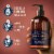 King C. Gillette Men's Beard and Face Wash Perspective: left