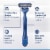 Gillette Sensor3 Men's Disposable Razors Perspective: left