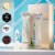 Gillette Venus Radiant Skin Seaweed & Aloe Olay Razor Moisturizer Refills Perspective: left