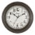 Equity by La Crosse Cora Quartz Analog Wall Clock Perspective: left