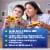 Natrol® Kids Calm and Mood Magnesium Raspberry Gummies Perspective: left
