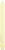 Colonial Candle® Classic Taper Candle - Ivory Perspective: left