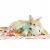 Manhattan Pet Toy Comfort Pals Lucy Lion Soothing Heartbeat Calming Companion Dog Toy Perspective: left