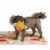 Manhattan Pet Toy Oddball Bertie Blowfish Fabric Covered Squeaker Dog Exercise Ball Toy Perspective: left