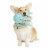 Manhattan Pet Toy Oddball Olga Octopus Fabric Covered Squeaker Dog Exercise Ball Toy Perspective: left