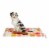 Manhattan Pet Toy Twiggy Large Soft Fetch Stick and Squeaker Exercise Toy for Dogs Perspective: left