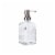Mason Craft & More Glass Soap Pump with Lid - Clear Perspective: left