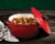Tabletops Unlimited Mason Dutch Over - Red Perspective: left