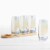 TTU Gallery Iridescent Stemless Champagne Flute Flight Set Perspective: left