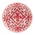 Tabletops Gallery Giana Dinnerware Set - Red Perspective: left