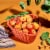 Tabletops Gallery Fruity Strawberry Plastic Woven Basket Perspective: left