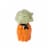 Tabletops Gallery Green Onion and Carrot Salt and Pepper Shakers Perspective: left