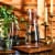 Tabletops Gallery Carrara Glass Carafe Perspective: left