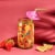 Tabletops Gallery Fruity Soda Can Glass – Strawberry Perspective: left
