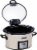 Crock-Pot® Lift and Serve Programmable Slow Cooker - Black/Cream Perspective: left