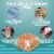 1000 Deli And Bakery Wrap Plastic Sheets 15x15 Food Wrapping Sandwiches Cookies Perspective: left