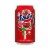 Fanta® Strawberry Caffeine Free Soda Can Perspective: left