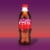 Coca-Cola® Cherry Soda Bottle Perspective: left