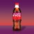 Coca-Cola® Cherry Soda Bottle Perspective: left