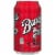 Barq's® Red Creme Soda Can Perspective: left