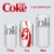 Diet Coke Diet Soda Cans Perspective: left