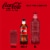Coca-Cola Zero Sugar Soda Bottle Perspective: left