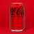 Coca-Cola Zero Sugar Soda Can Perspective: left