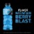 Powerade Blueberry Added Electrolyte & Vitamin Fruit Flavor Sports Drink Perspective: left