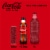 Coca-Cola® Zero Sugar Soda Bottles Perspective: left