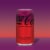 Coca-Cola® Cherry Zero Sugar Soda Can Perspective: left