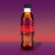 Coca-Cola® Zero Sugar Cherry Soda Bottle Perspective: left