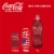 Coca-Cola Classic Soda Cans Perspective: left