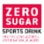 Powerade Zero Sugar Fruit Punch No Sugar Added Electrolyte & Vitamin Fruit Flavor Sports Drink Perspective: left