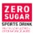 Powerade Zero Sugar Fruit Flavor Punch No Sugar Added Electrolyte & Vitamin Fruit Flavor Sport Drink Perspective: left