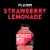 Powerade Pink Strawberry Lemonade Electrolyte & Vitamin Sports Drink Perspective: left