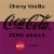 Coca-Cola® Cherry Vanilla Zero Sugar Soda Cans Perspective: left